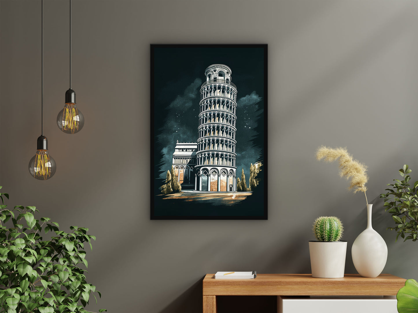 Leaning Tower Wall Art