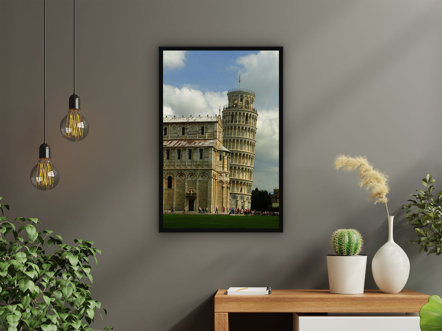 Ancient Leaning Tower Wall Art