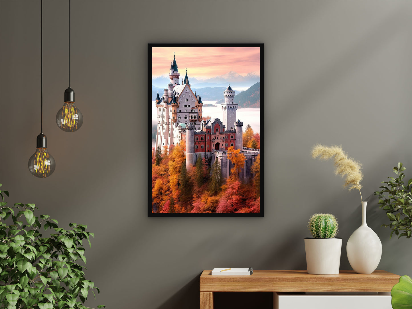 Neuschwanstein Castle Canvas Wall Art
