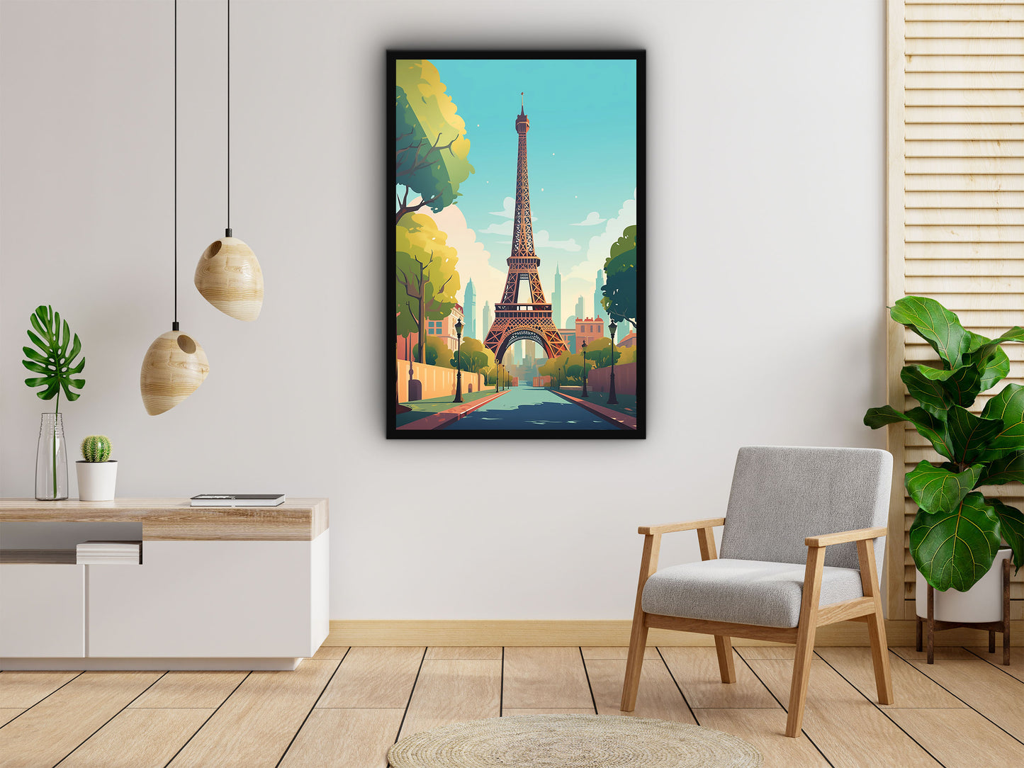 Eiffel Tower Wall Art