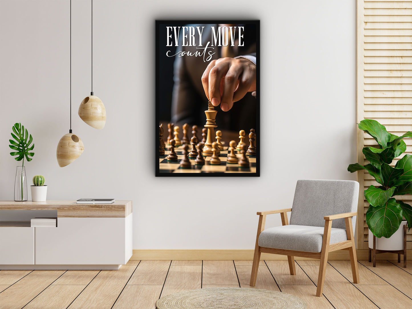 Every Move Counts Wall Art