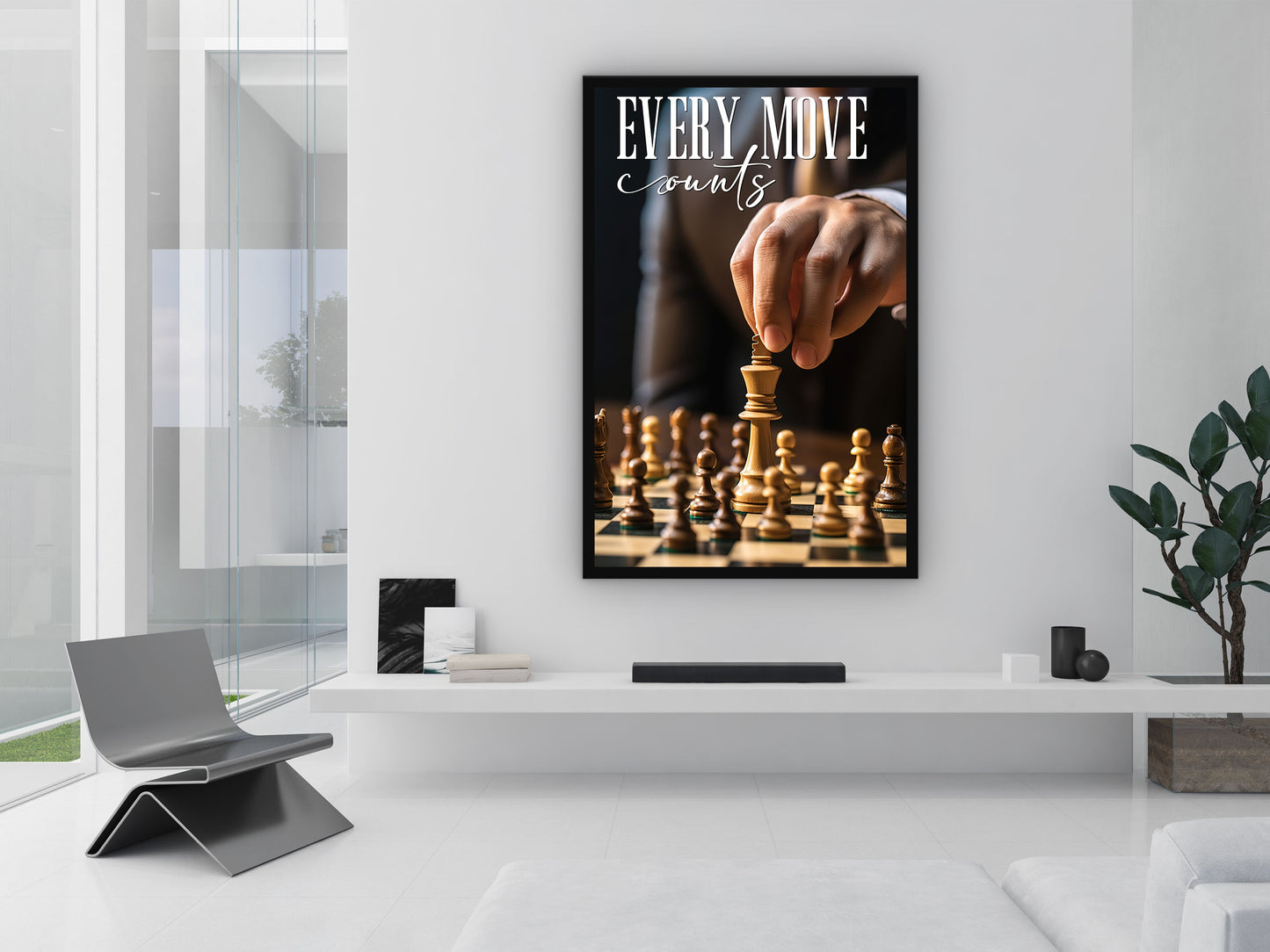 Every Move Counts Wall Art
