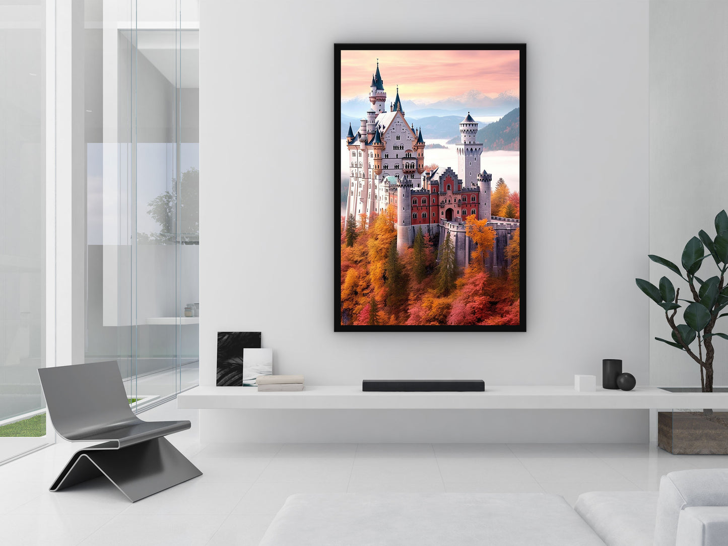 Neuschwanstein Castle Canvas Wall Art