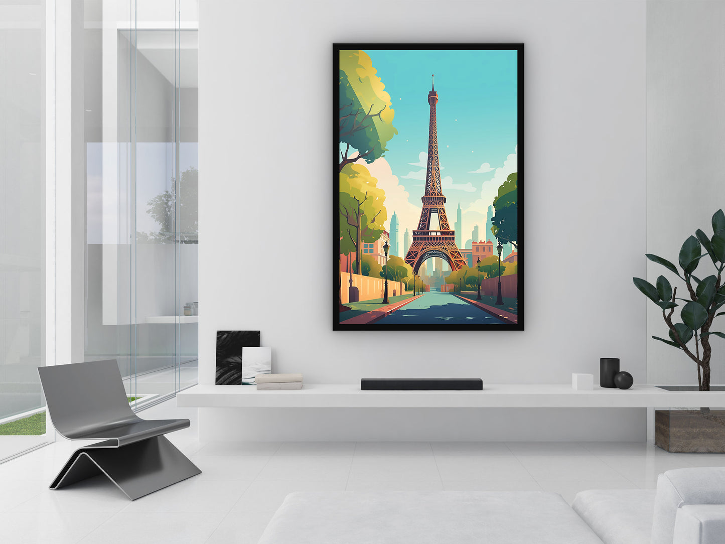 Eiffel Tower Wall Art