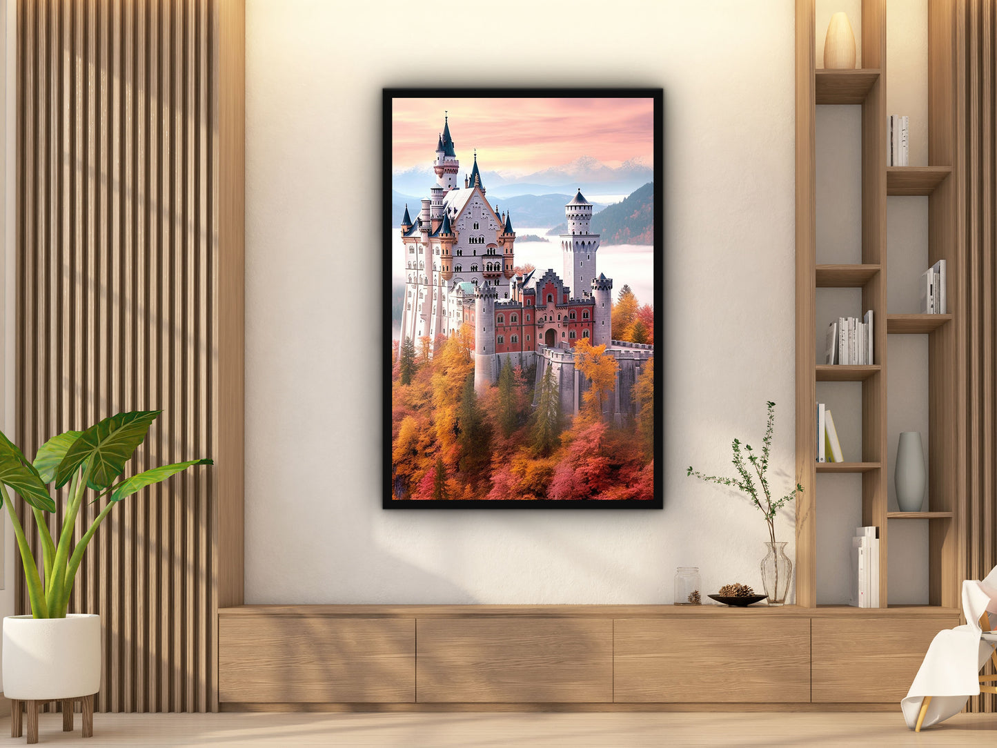 Neuschwanstein Castle Canvas Wall Art