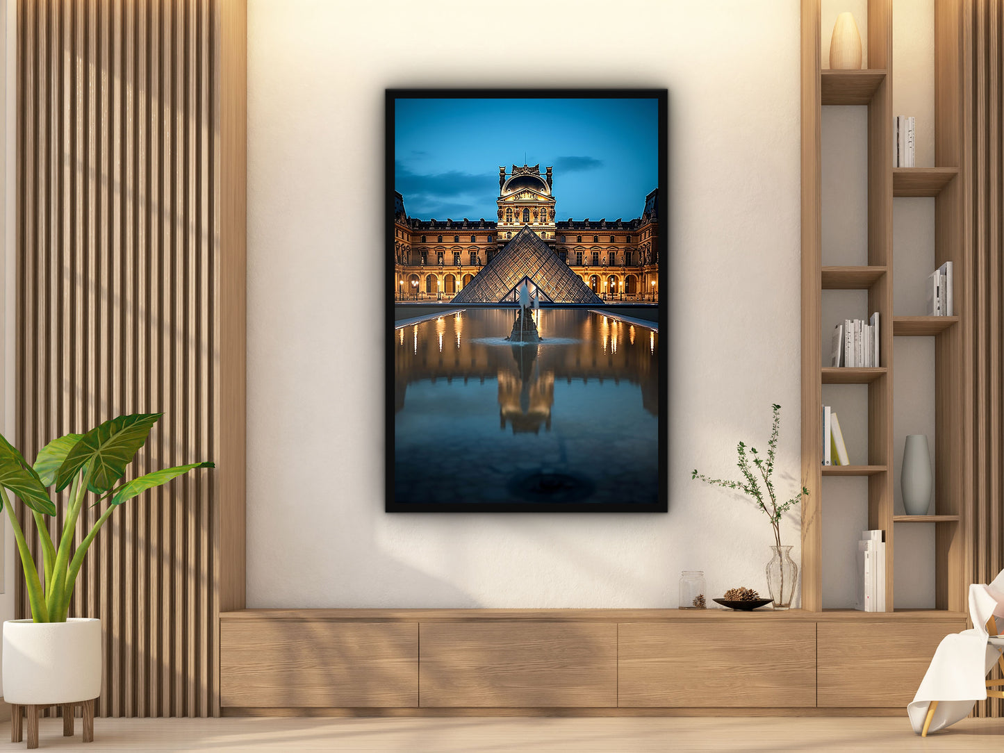 Louvre Pyramid Wall Art