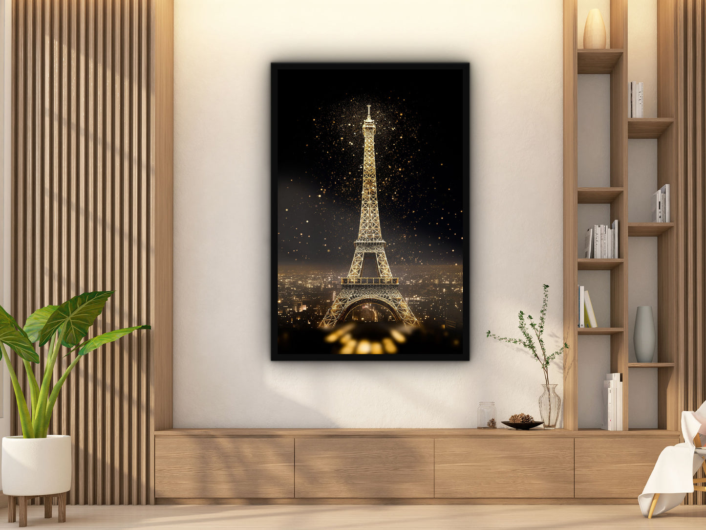 Eiffel Tower Wall Art Decor