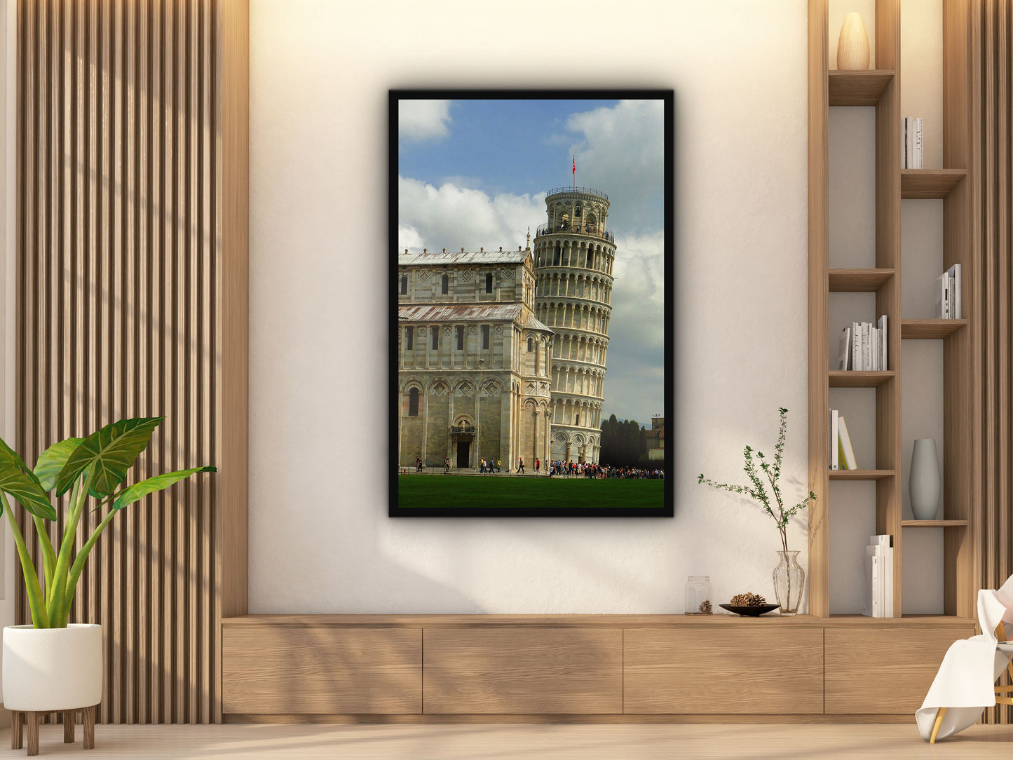 Ancient Leaning Tower Wall Art