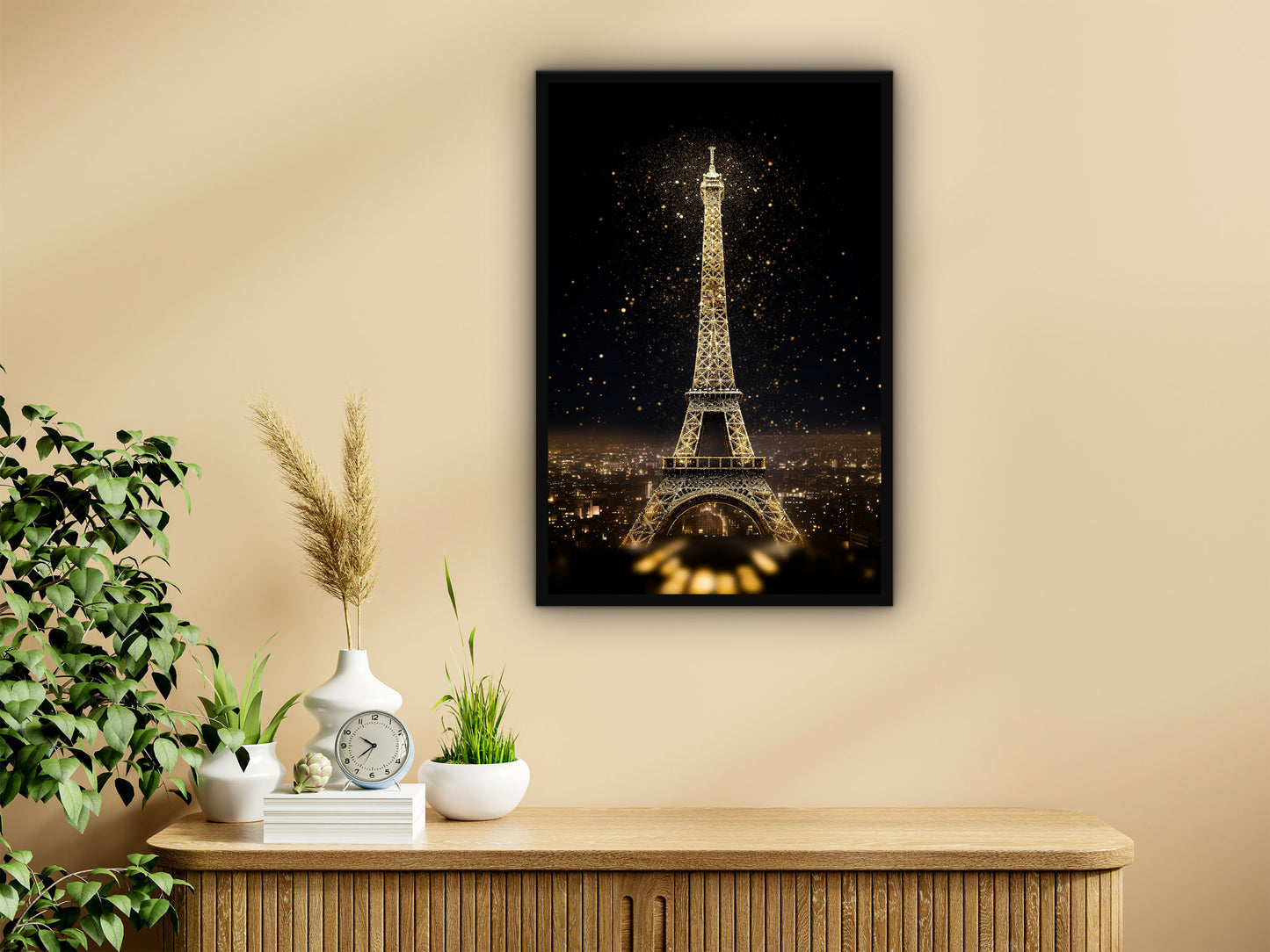 Eiffel Tower Wall Art Decor