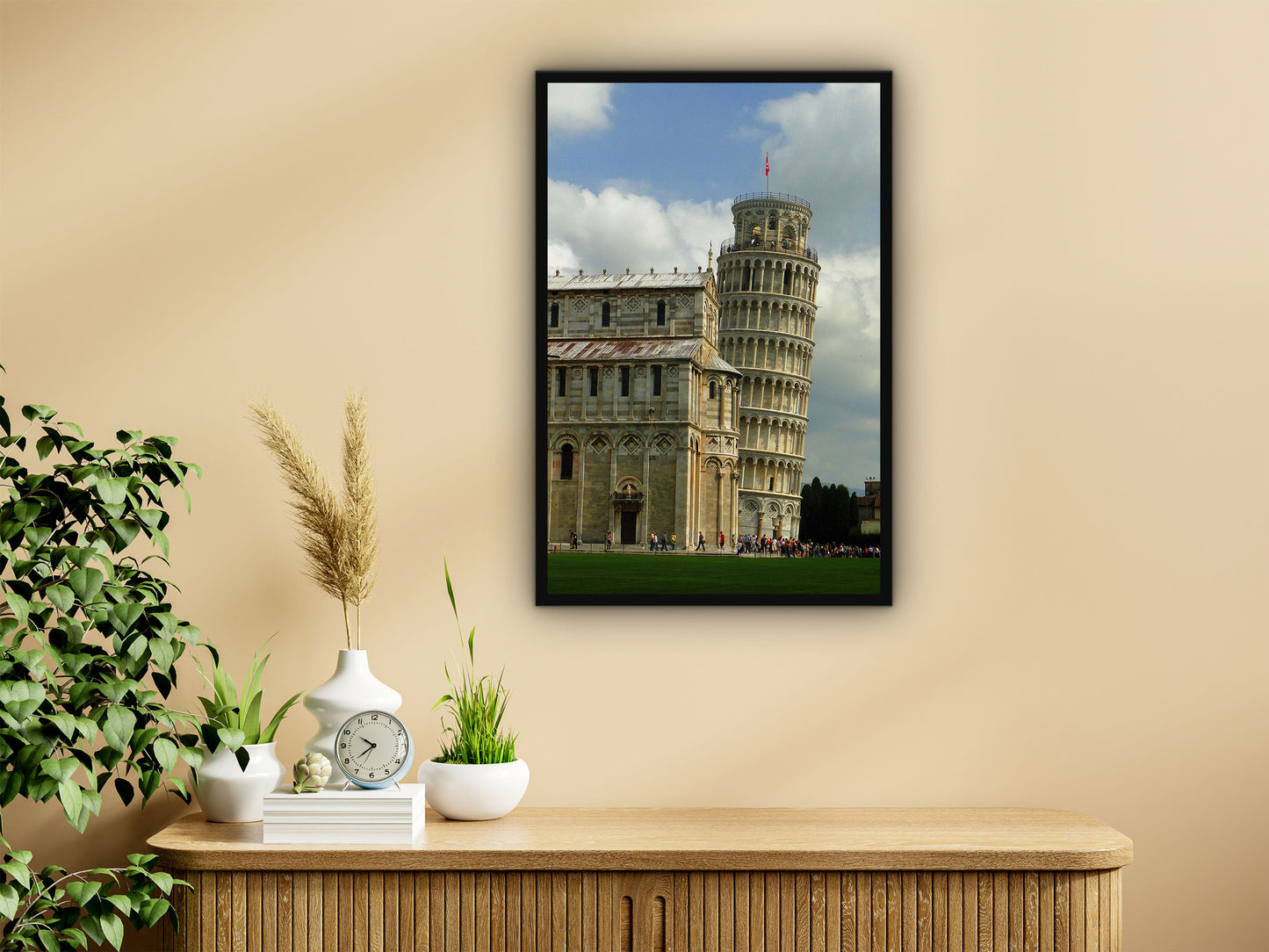 Ancient Leaning Tower Wall Art