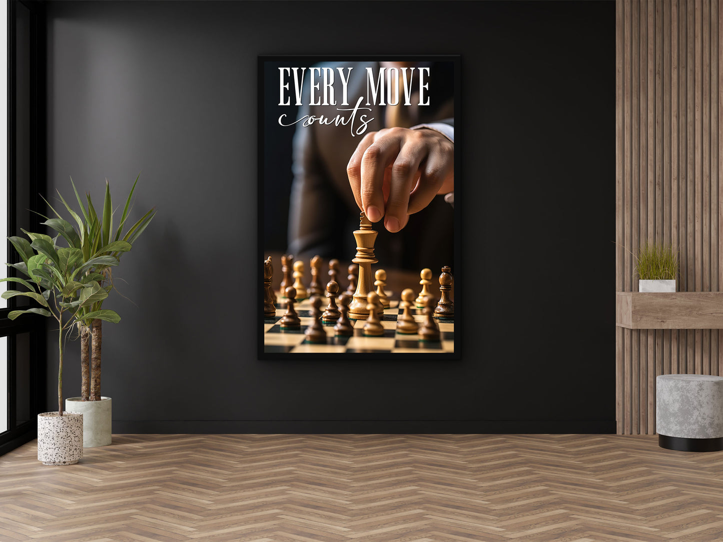 Every Move Counts Wall Art