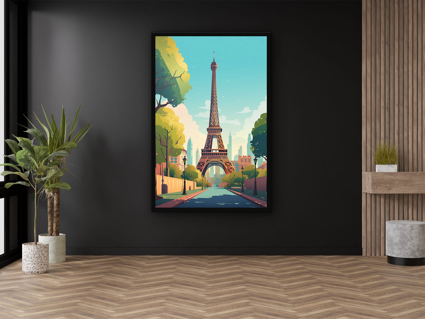 Eiffel Tower Wall Art