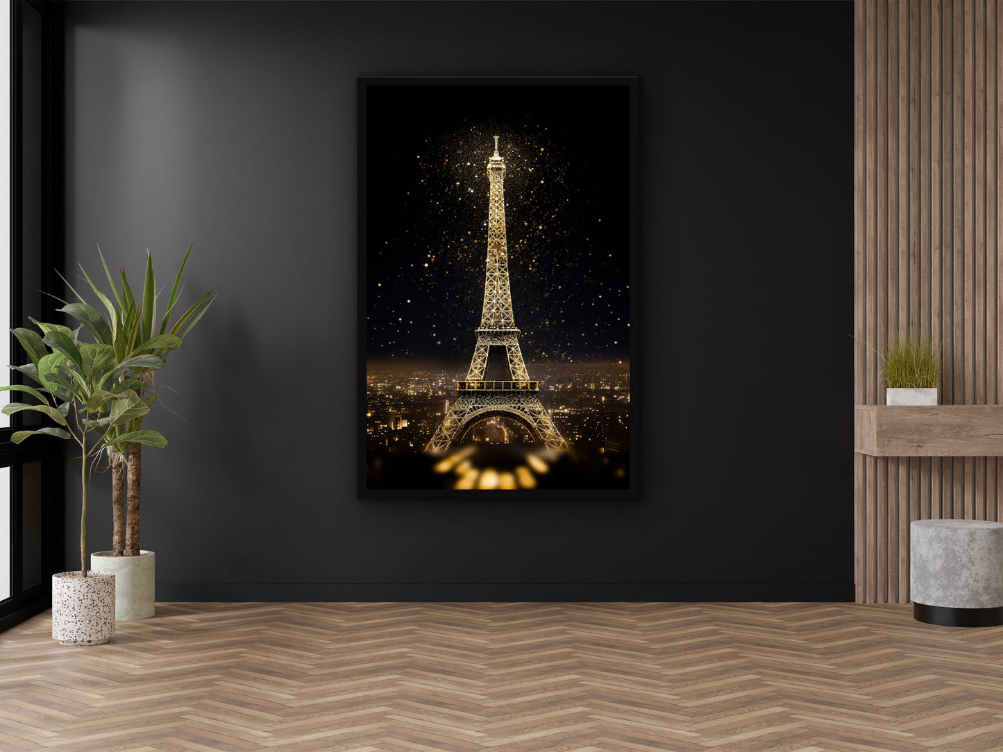 Eiffel Tower Wall Art Decor
