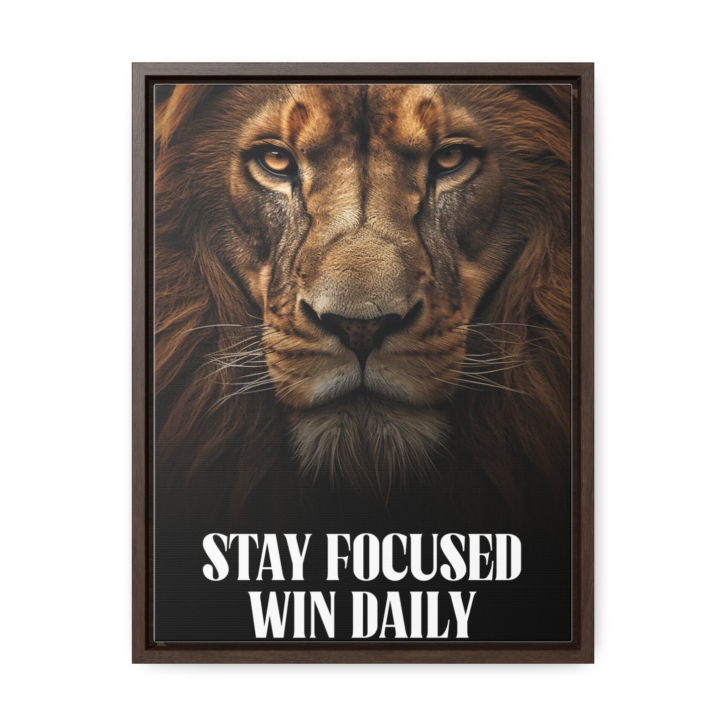 Stay Focused Win Daily Wall Art