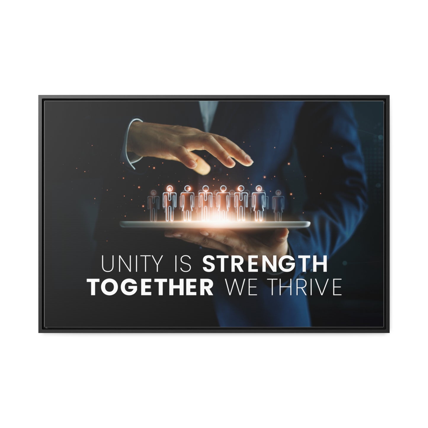 Unity is Strength Together we Thrive Wall Art