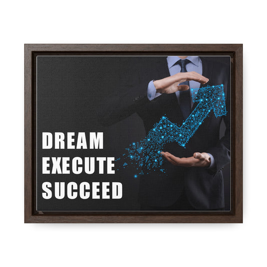 Dream Execute Succeed Wall Art