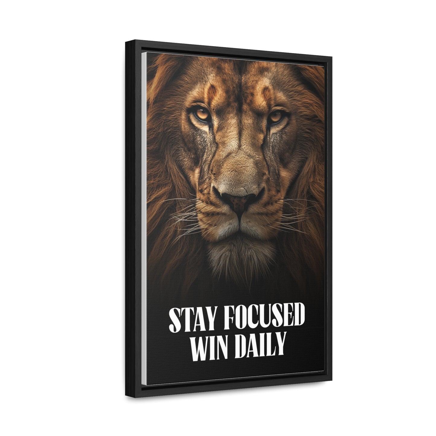 Stay Focused Win Daily Wall Art