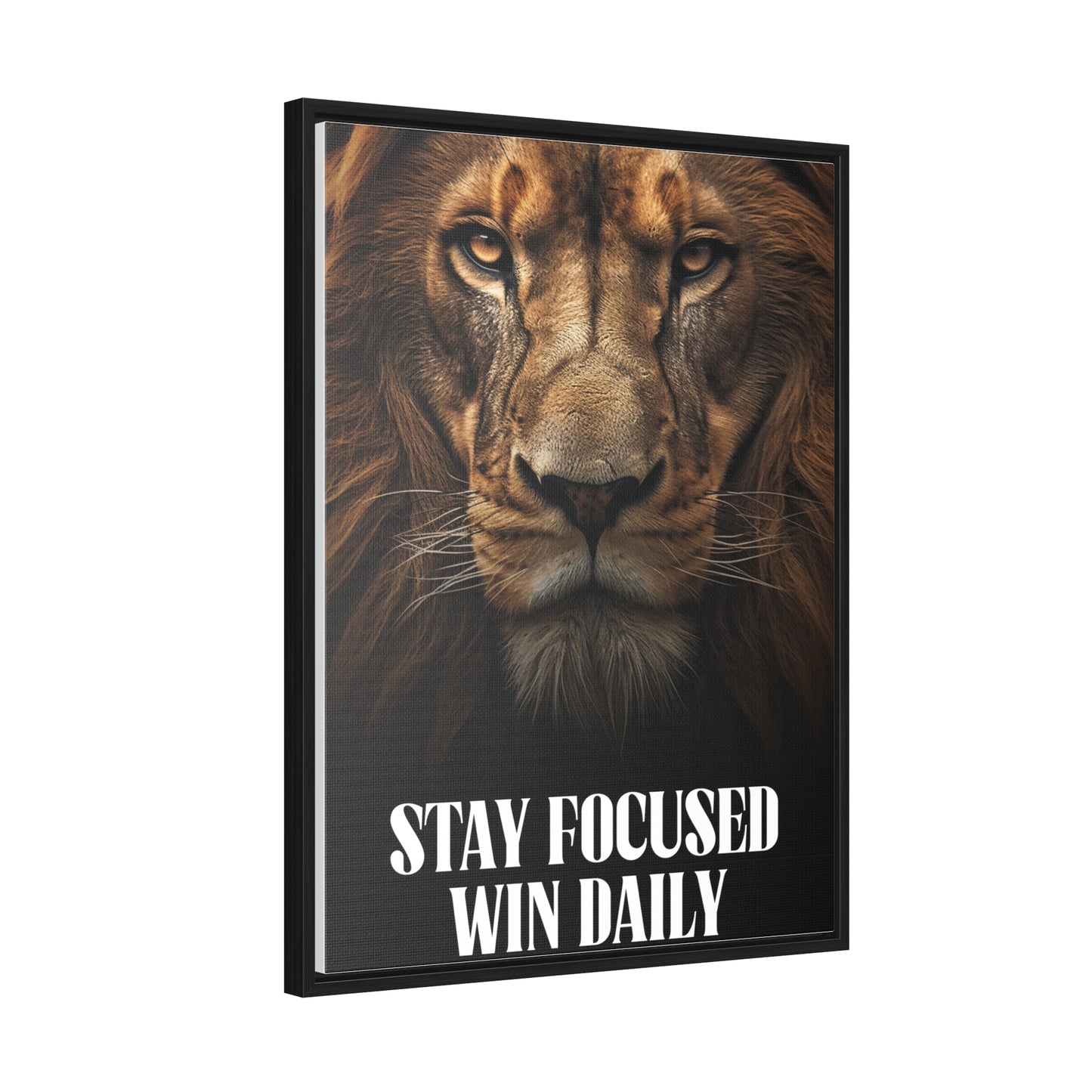 Stay Focused Win Daily Wall Art