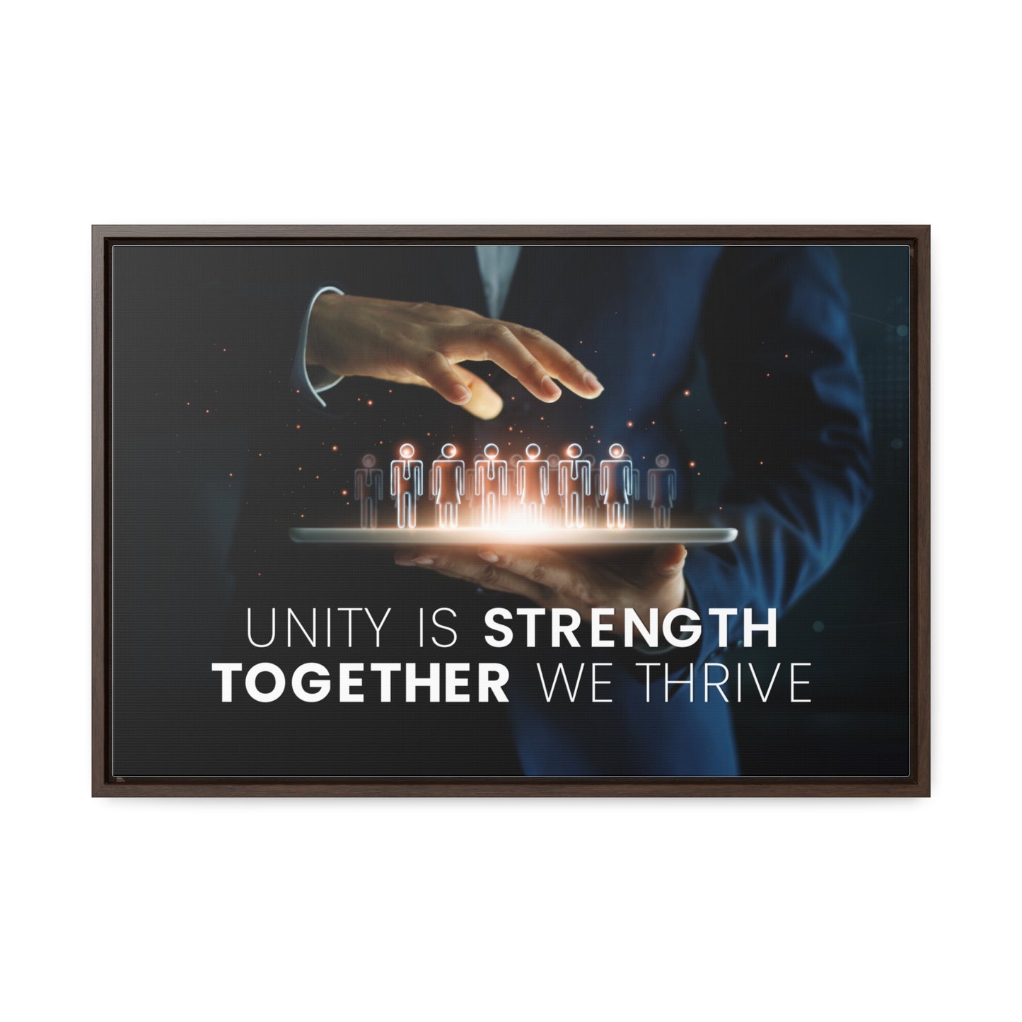 Unity is Strength Together we Thrive Wall Art