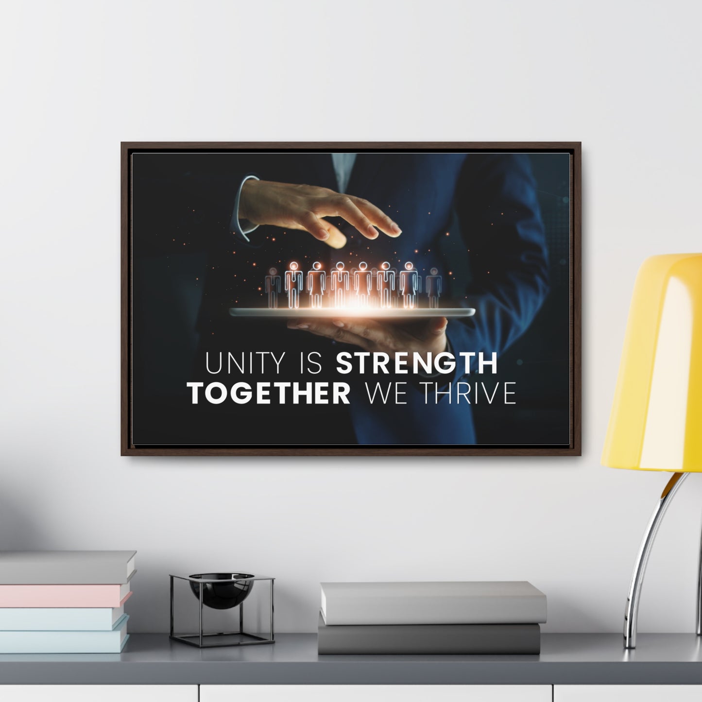 Unity is Strength Together we Thrive Wall Art