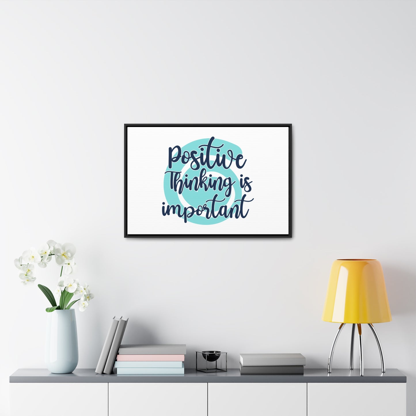 Positive Thinking is Important Wall Art