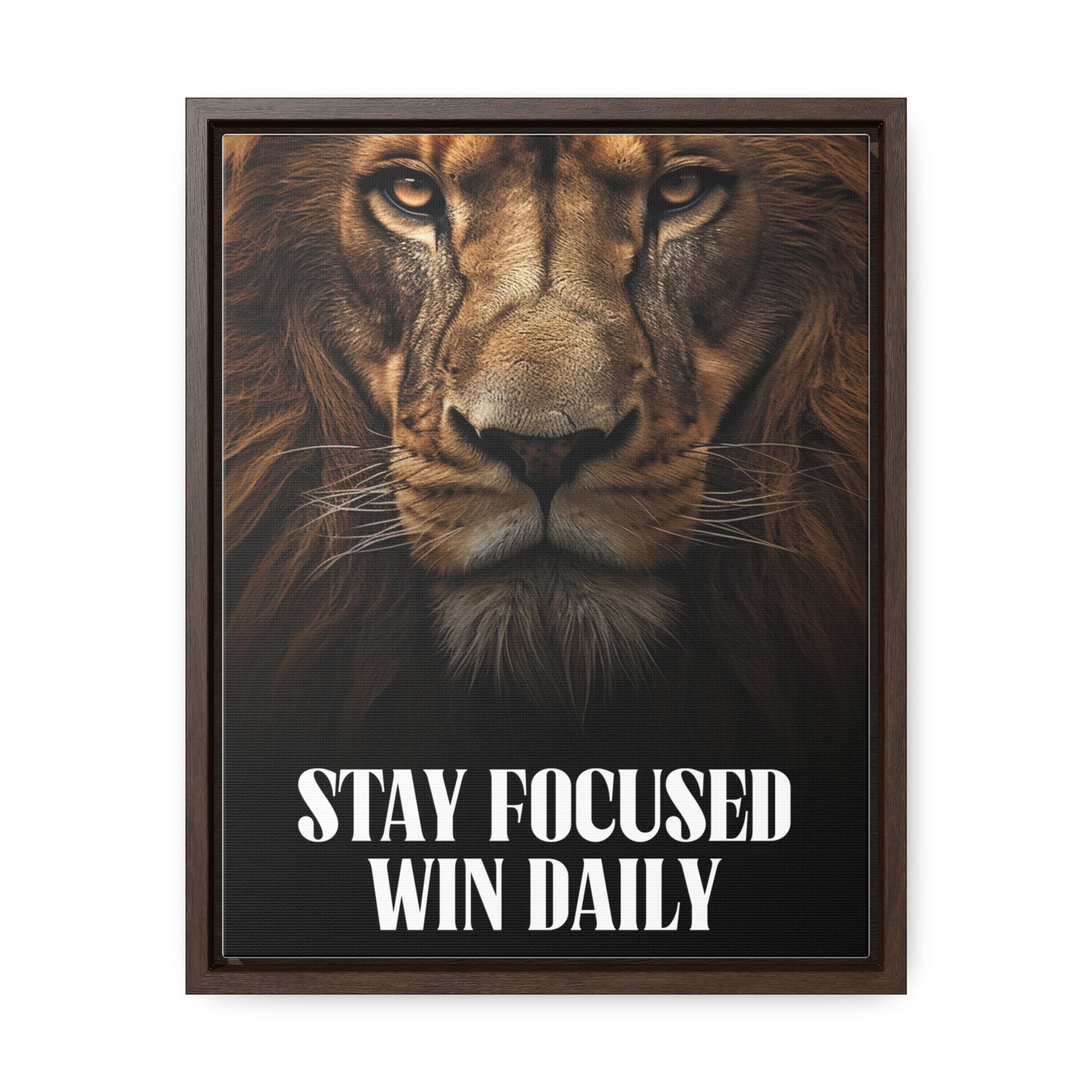 Stay Focused Win Daily Wall Art