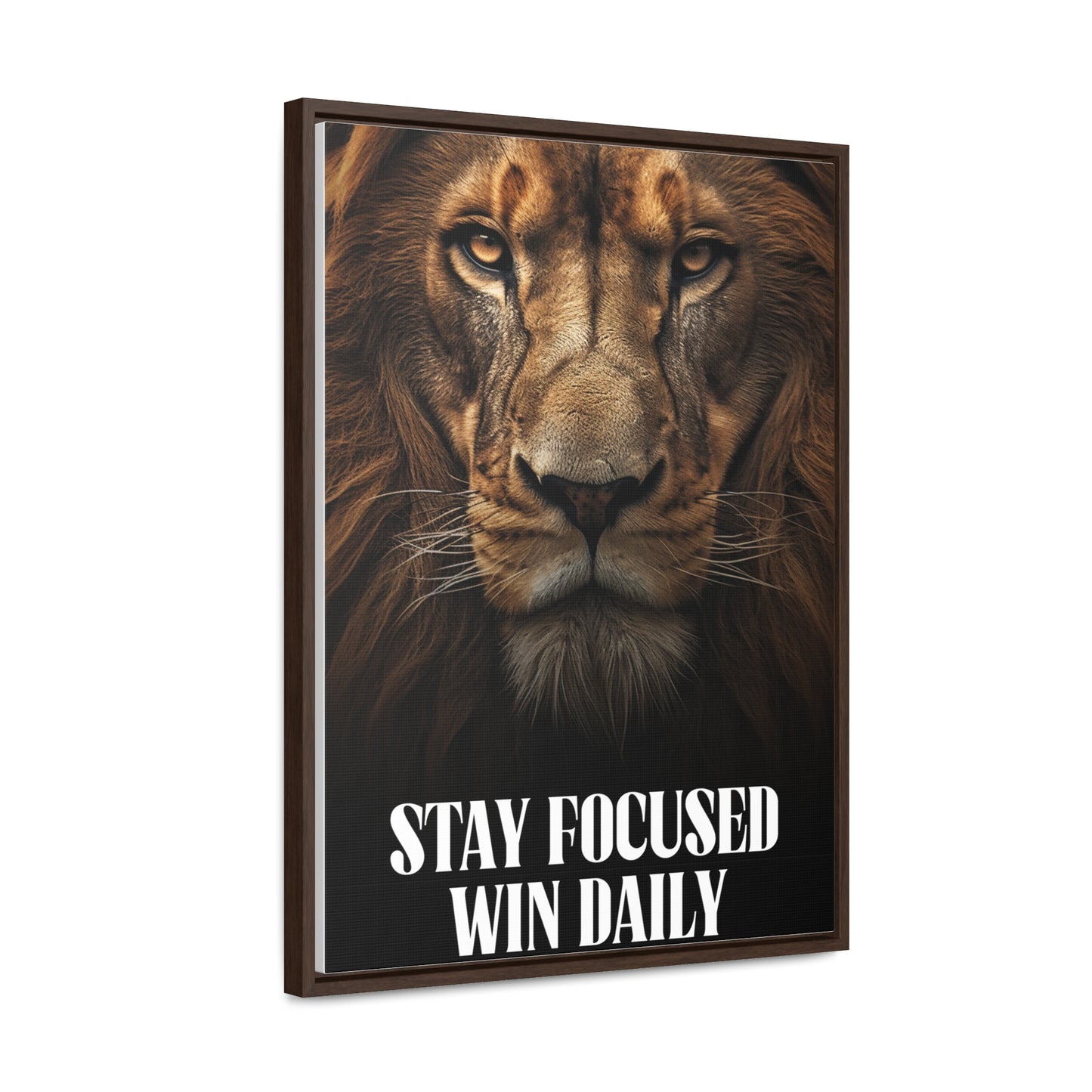 Stay Focused Win Daily Wall Art