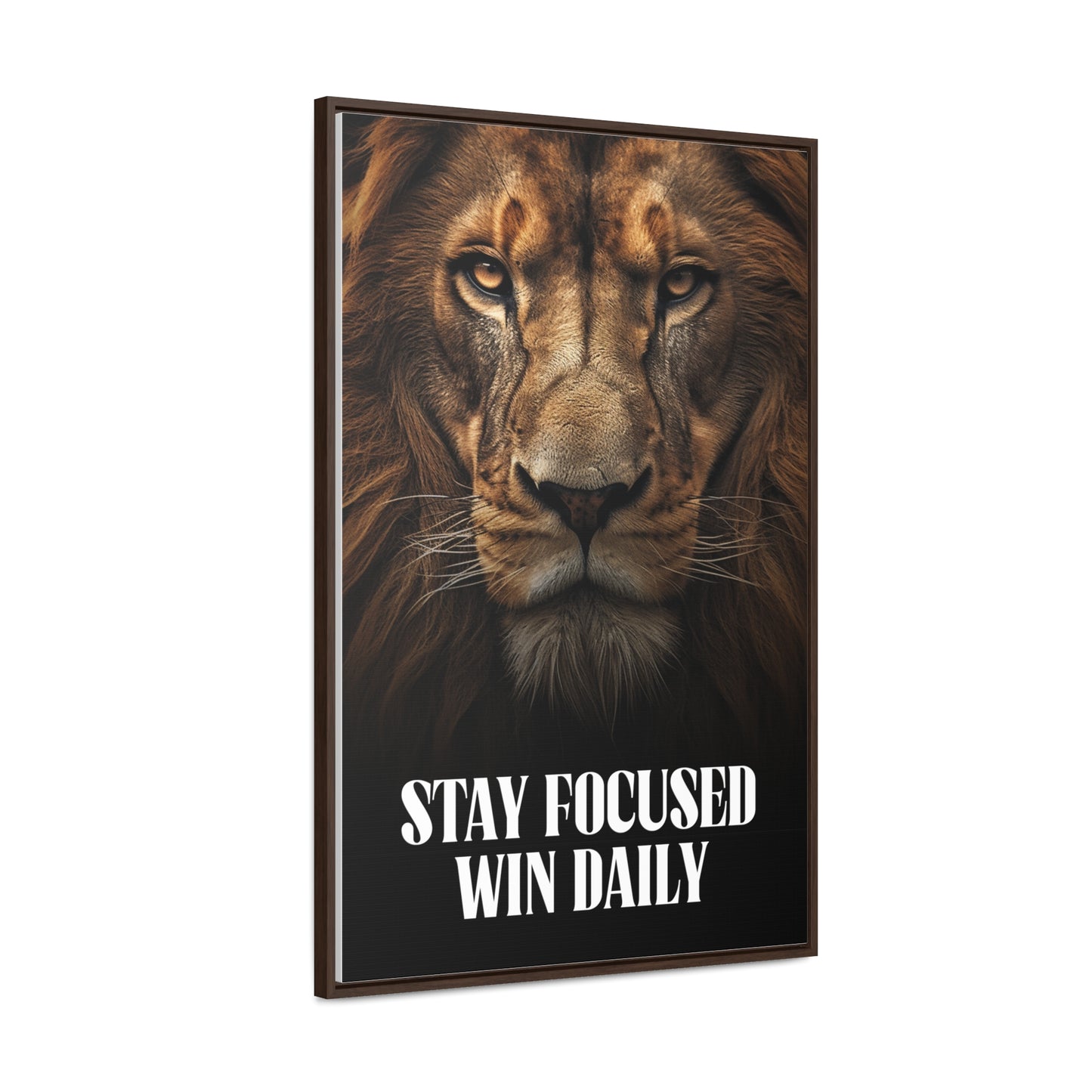 Stay Focused Win Daily Wall Art