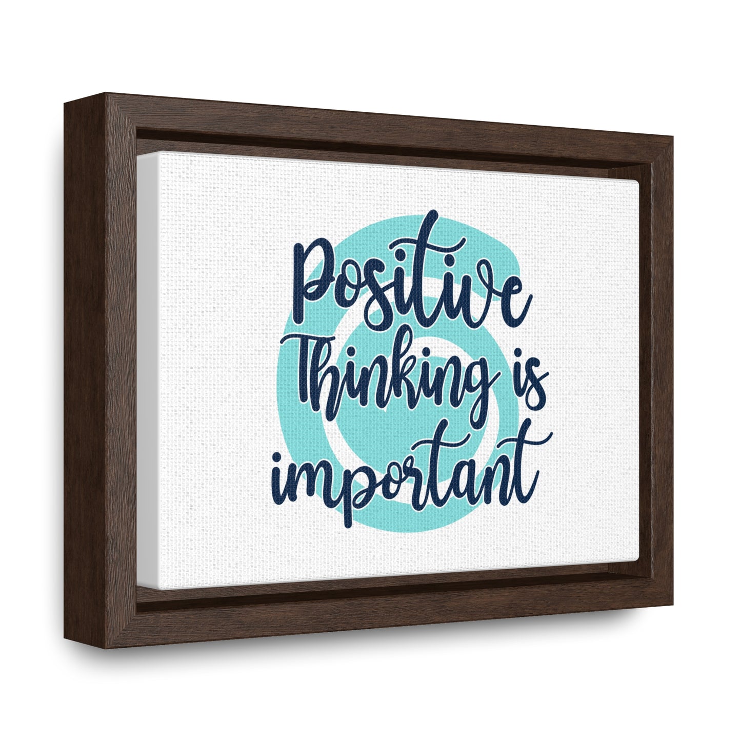 Positive Thinking is Important Wall Art