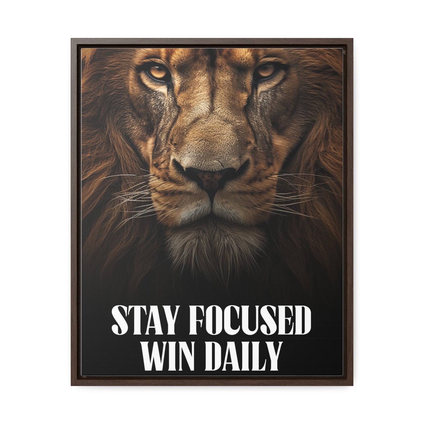 Stay Focused Win Daily Wall Art