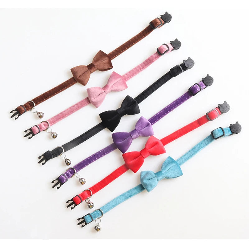 Velvet Cat Collar