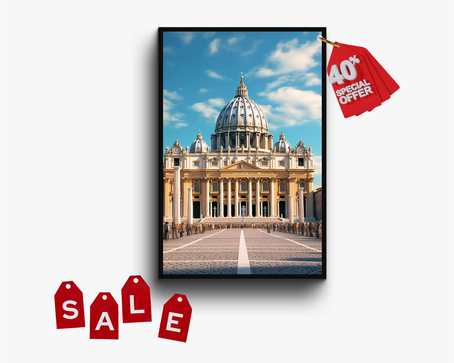 St. Peter s Basilica Canvas Wall Art