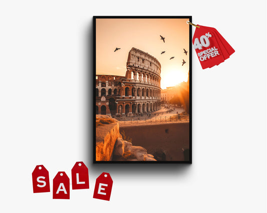 Colosseum Wall Art Decor, Home Decor