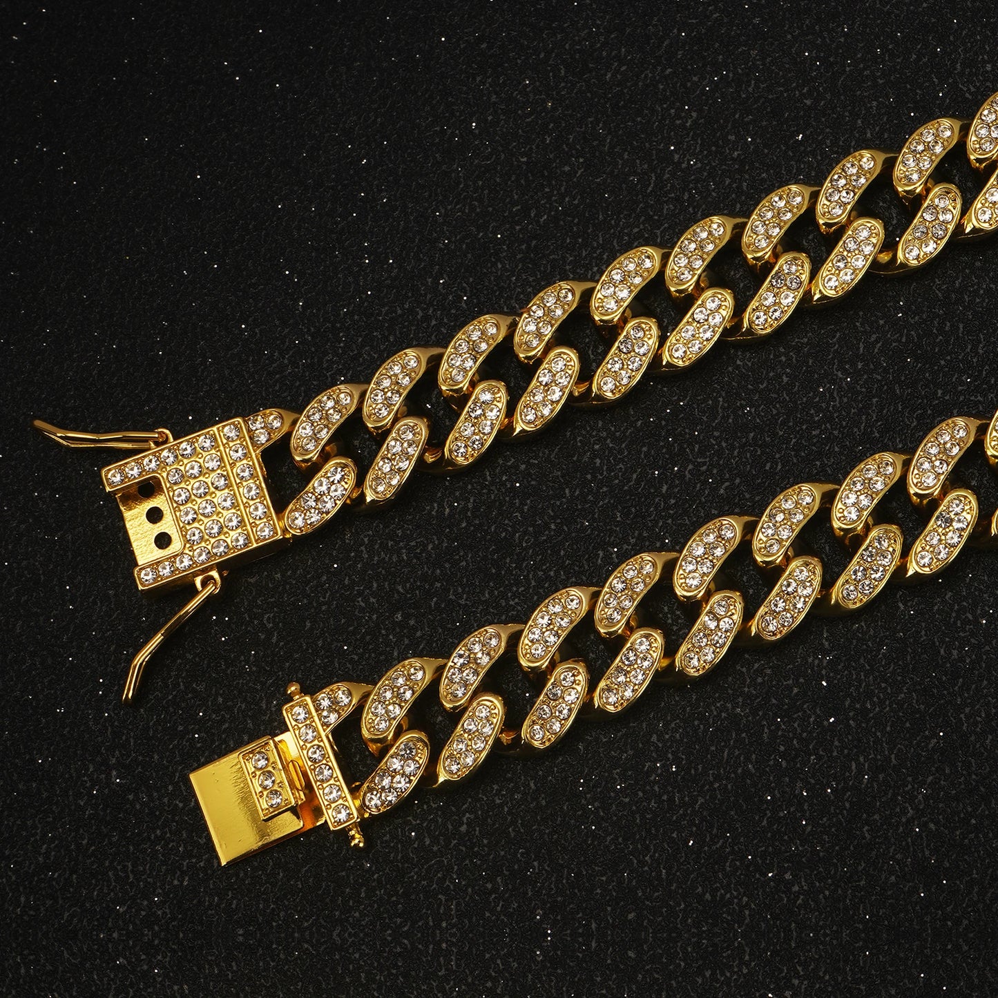 Dog Chain Diamond Cuban Collar