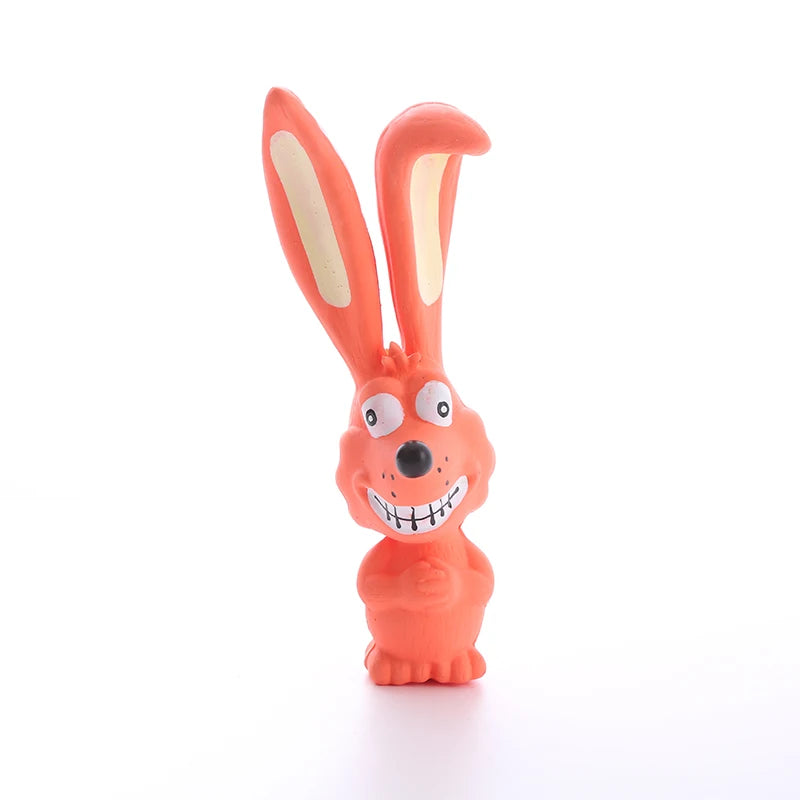 Dog toy Naughty rabbit dog latex chew toy