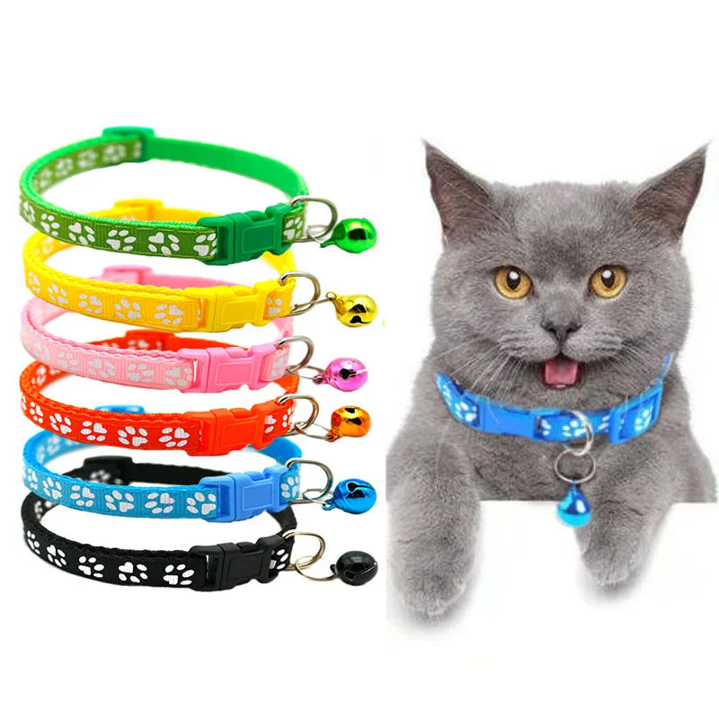 Colorful Cute Bell Collar