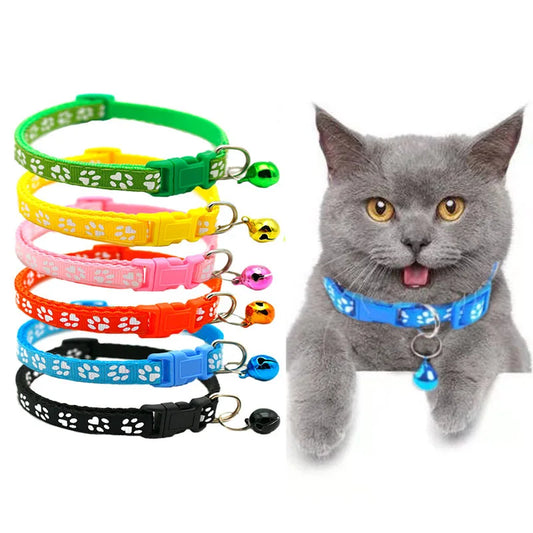 Colorful Cute Bell Collar