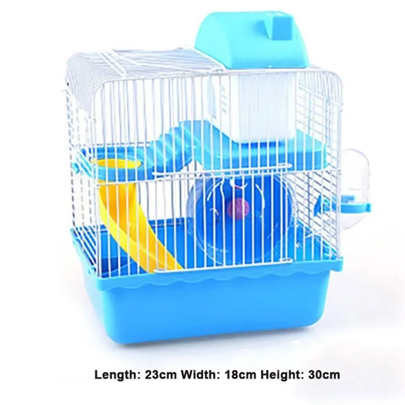 Double Layer Hamster Cage