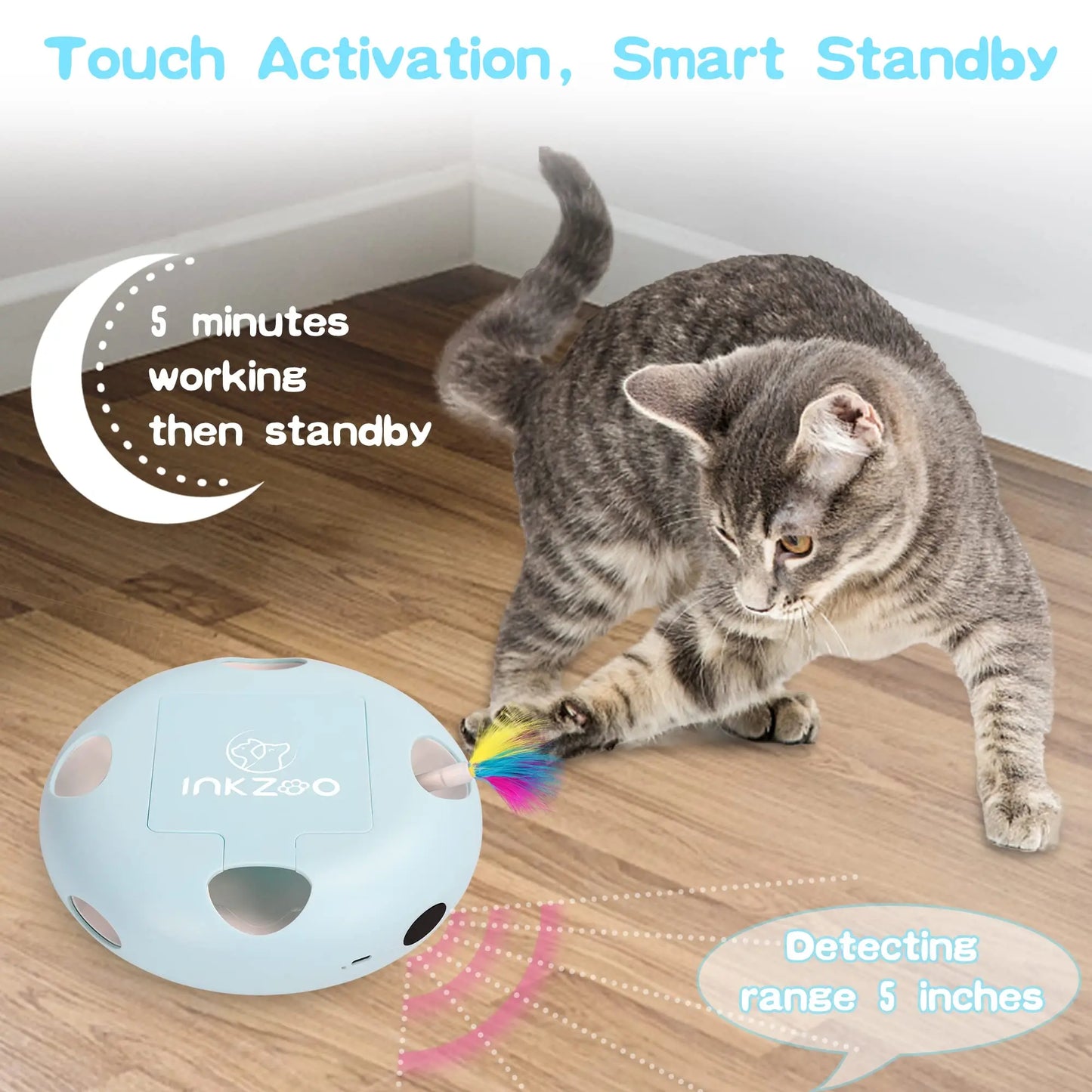 Whack-A-Mole Cat Toy