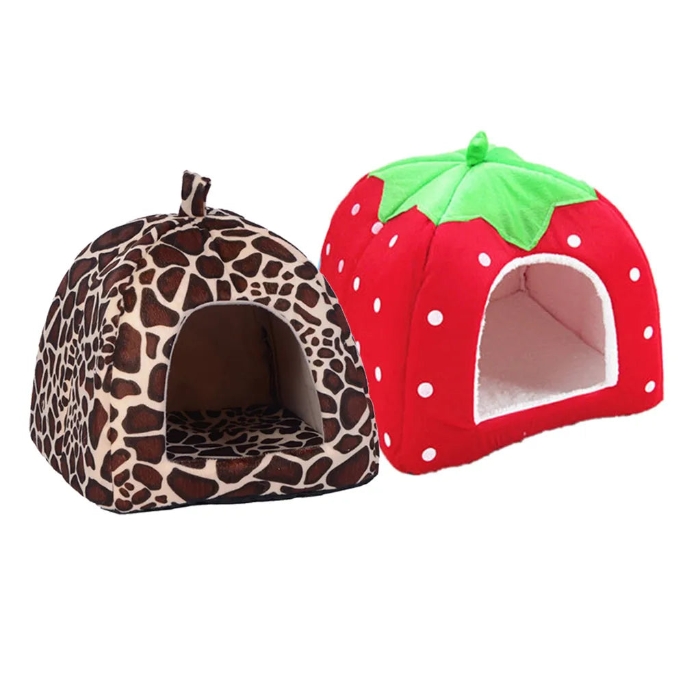 Cute Strawberry Pet House