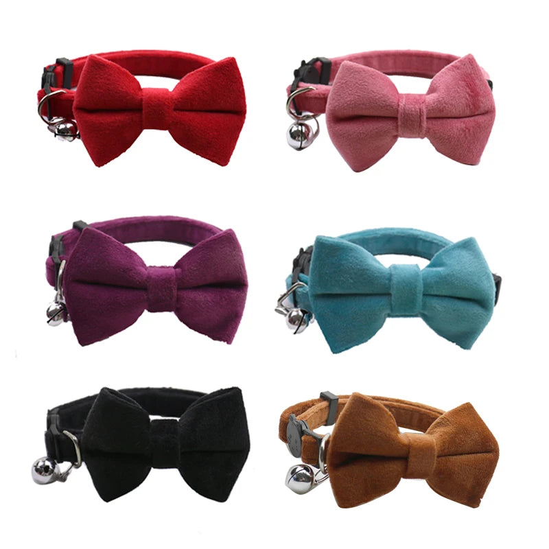 Velvet Cat Collar