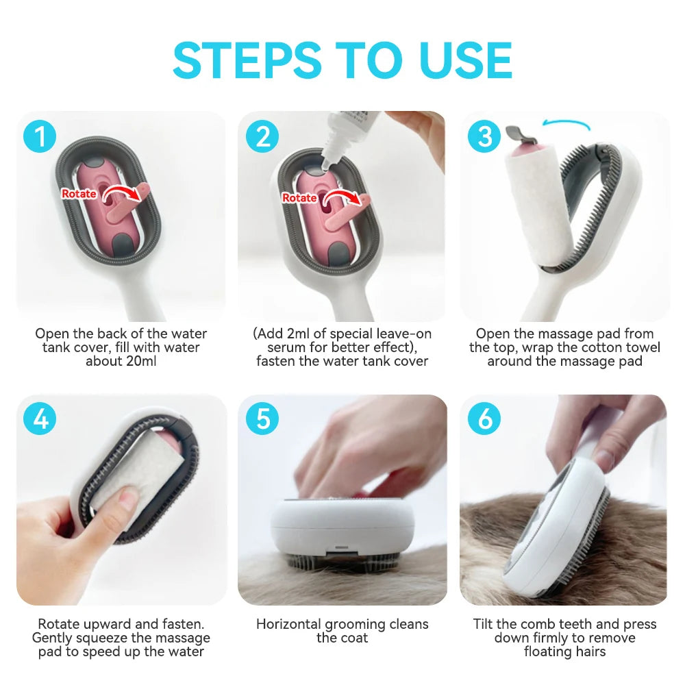 Brush Massage Hair Remover