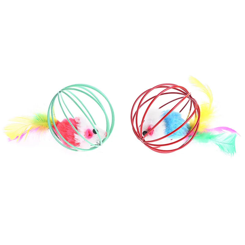 Feather Tail Cat Pet Toy