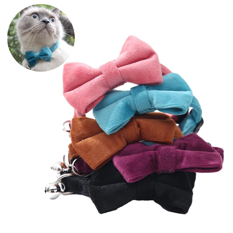 Velvet Cat Collar